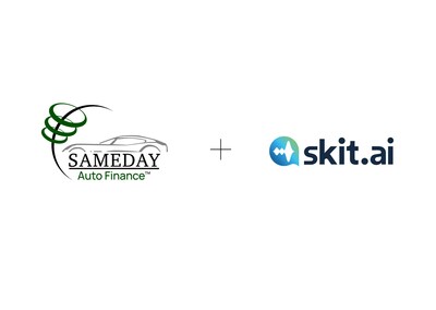 SameDay Auto Finance LLC., and Skit.ai Partner to Accelerate Revenue Recovery (PRNewsfoto/Skit.ai)