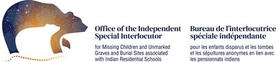 Office of the Independent Special Interlocutor for Missing Children and Unmarked Graves and Burial Sites associated with Indian Residential Schools (CNW Group/Office of the Independent Special Interlocutor for Missing Children and Unmarked Graves and Burial Sites associated with Indian Residential Schools)