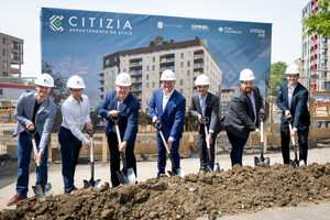 CITIZIA, a residential development comprising 350 rental units in Notre-Dame-de-Grâce, Montreal, is inaugurated
