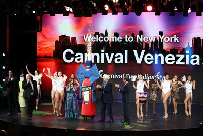 Carnival Venezia Debuts in New York City