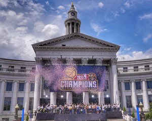 Hundreds of Thousands Line Streets of Downtown Denver to Celebrate Nuggets First NBA Title