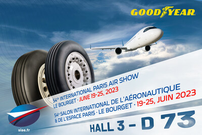 Goodyear will feature the Airbus fitment selection for the new A321XLR as part of the brand presence at the Paris Air Show from June 19-25, 2023.