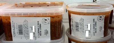 Sauce a spaghetti (Groupe CNW/Ministre de l'Agriculture, des Pcheries et de l'Alimentation)