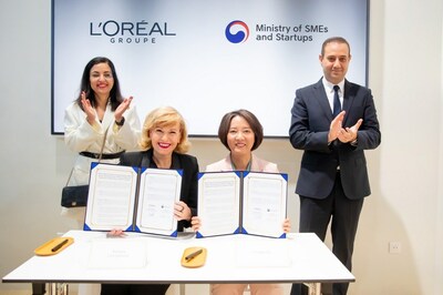 L'Oral Groupe and the Ministry of SMEs and Startups (MSS) to initiate open  innovation in digital and beauty tech in Korea