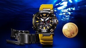 Casio bringt die Metal Shock-Resistant Diver-Uhr in leuchtendem Gelb auf den Markt