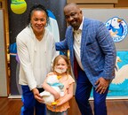 Nothing but net! Coach Dawn Staley warms children's hearts with award-winning My Special Aflac Duck®