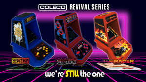 COLECO Unveils Revival Series: Mini Arcade Machines that Bring Back the Nostalgia of the 80s