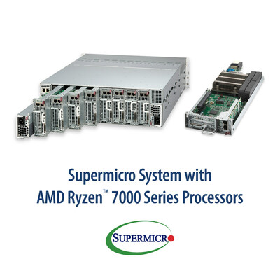 Supermicro System with AMD Ryzen™ 7000 Series Processors