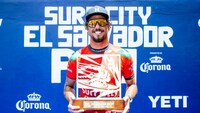 Hurley)( Pro Surfer Filipe Toledo Wins J-Bay with Near-Perfect Rides