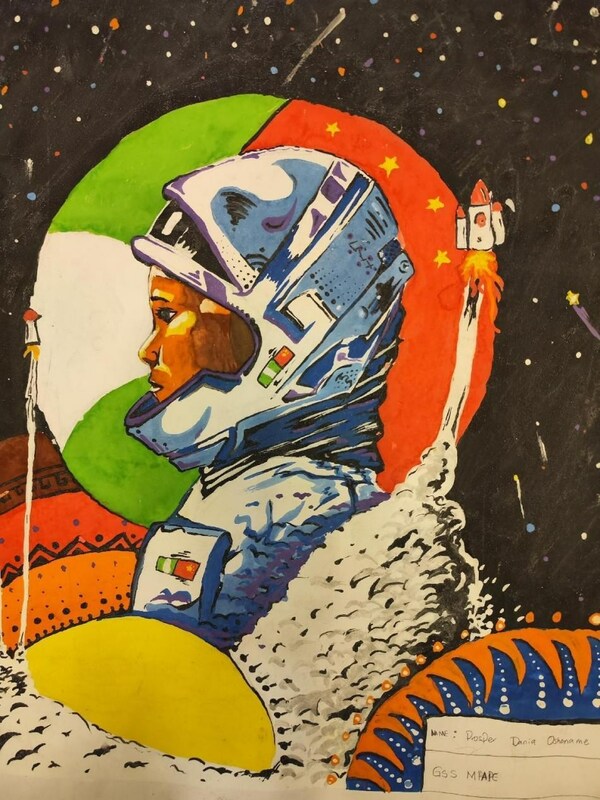 Paintings by African teenagers to be exhibited in China's space station