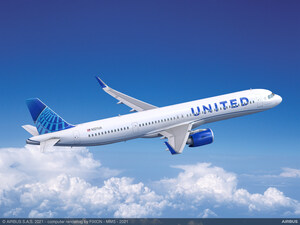 United Airlines Selects Pratt &amp; Whitney GTF™ Engines to Power 120 Airbus A321neo and A321XLR Aircraft