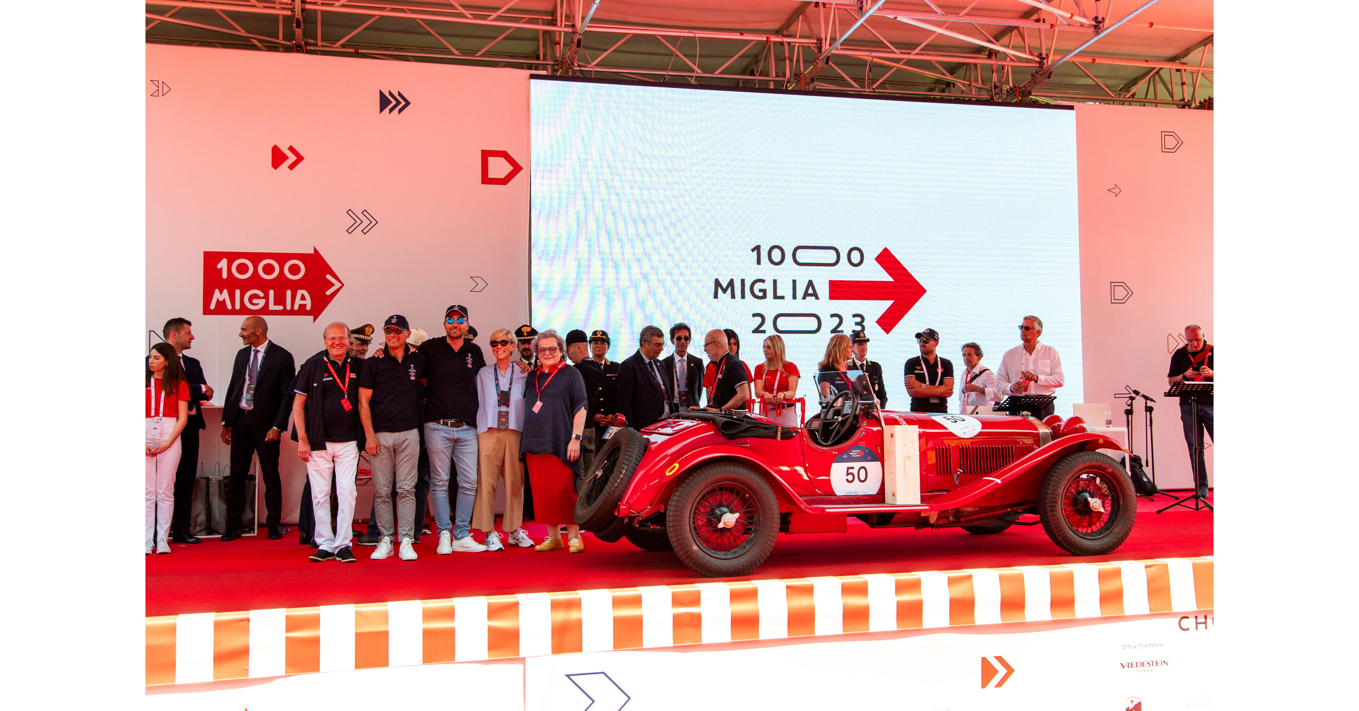 1000 MIGLIA 2023, ANDREA VESCO RECORDMAN DE VICTORIAS