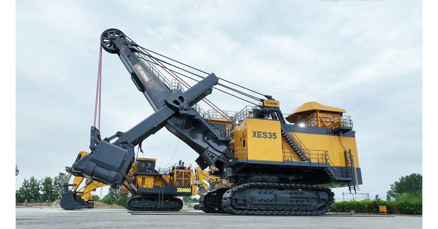 XCMG Machinery presenta una súper excavadora de pala eléctrica de 35 m³ para la minería a cielo abierto XCMG Machinery presenta una súper excavadora de pala eléctrica de 35 m³ para la minería a cielo abierto