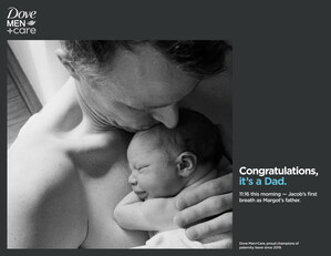 Dove Men+Care Highlights Fathers' Most Defining Moments with NEW #CongratsItsADad Campaign