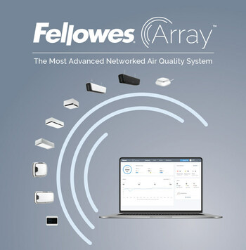 Array™ is one of the latest in a long line of innovations from Fellowes that dates to its founding, as the company continuously seeks to bring productivity and overall wellbeing to the spaces where work happens.