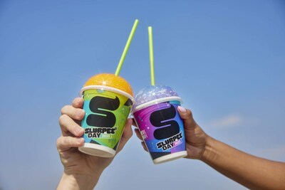 The coolest day of the year is just a sip away! Slurpee Day is back with three ways to get free Slurpee® Drinks in celebration of 7-Eleven’s 96th birthday.