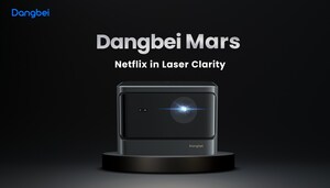 Dangbei launches its Mars Laser Projector in Europe, with native Netflix and ultra-bright 1080p laser projection