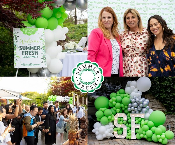 Summer Fresh® Kicks off Summer with a Magical Garden Party at Toronto Botanical Gardens