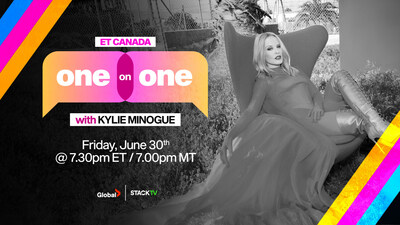ET Canada presents One on One with Kylie Minogue (CNW Group/Corus Entertainment Inc.)