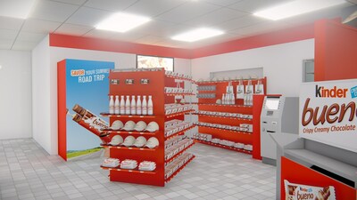 “Summer Gets Bueno” by Kinder Bueno Returns with Themed Rest Stop to Help Roadtrippers Savor the Journey