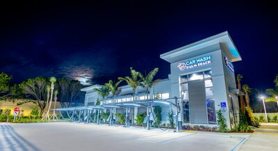 One of the newer El Car Wash locations in Palm Beach Gardens (3855 Northlake Blvd.)