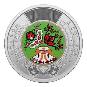 ROYAL CANADIAN MINT CELEBRATES NATIONAL INDIGENOUS PEOPLES DAY WITH A NEW $2 COMMEMORATIVE CIRCULATION COIN