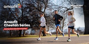 AMAZFIT LAUNCHES NEW AMAZFIT CHEETAH SERIES: SMARTWATCHES DESIGNED FOR RUNNERS, WITH INDUSTRY-LEADING GPS TECHNOLOGY & AI COACHING