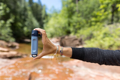 LifeStraw, a public health B Corp on a mission to provide equitable access to safe drinking water, announces the launch of the lightest and most compact water filter in its portfolio - the Peak Series Solo Water Filter.