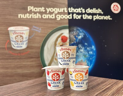 Vitasoy launched Greek Style Soy Yoghurt in Australia.