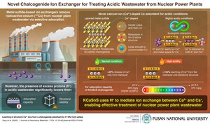 Pusan National University Researchers Develop New Adsorbent for Removing Radioactive Cesium Ions from Nuclear Wastewater