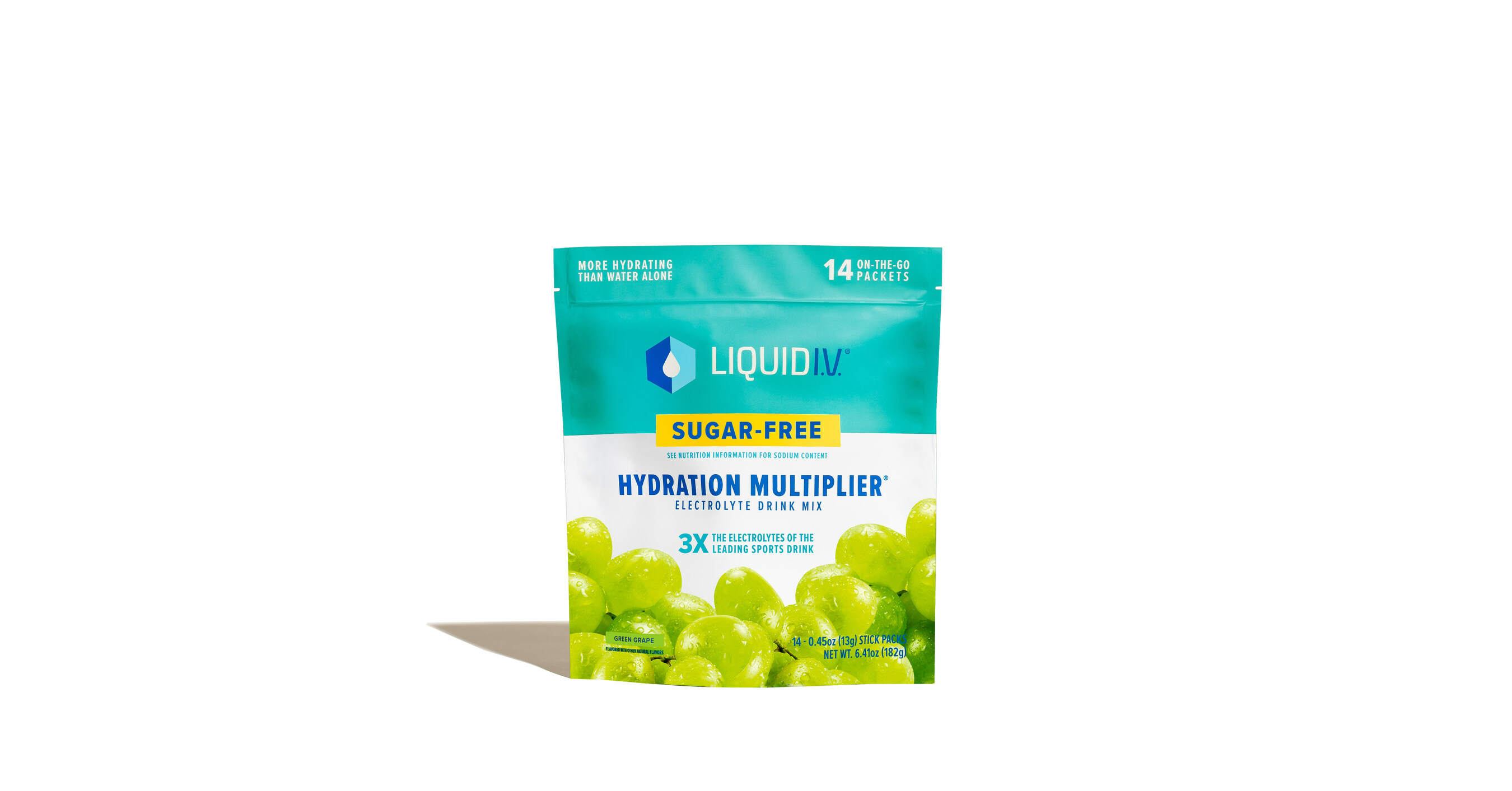 Liquid I.V. Hydration Multiplier Electrolyte Vegan Grape Drink Mix