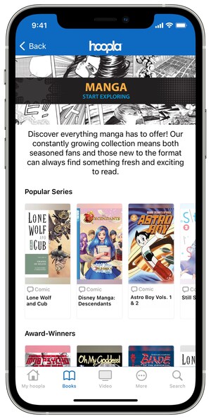 hoopla Digital Launches New Manga Experience