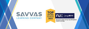 Savvas Learning Company Named a 2023 New Jersey Top Workplace
