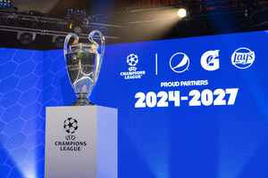 PEPSICO EXTENDS STRATEGIC PARTNERSHIP WITH UEFA CHAMPIONS LEAGUE FOR ANOTHER THREE YEARS DURING A PIVOTAL TIME IN THE LEAGUE'S HISTORY