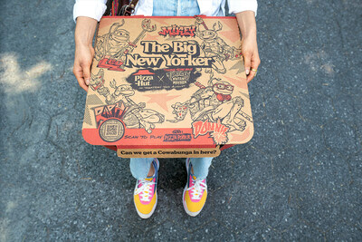 Pizza Hut Tests Underground Deliveries to Celebrate the Upcoming Release of the Teenage Mutant Ninja Turtles: Mutant Mayhem Movie