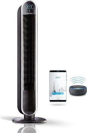 LASKO INTRODUCES SMART TOWER FAN POWERED BY ARIA FOR HOME