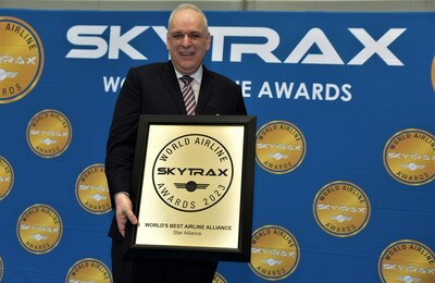Le rseau Star Alliance a de nouveau remport le titre de Meilleure alliance mondiale de transporteurs ariens aux prestigieux World Airline Awards de Skytrax de cette anne. (Groupe CNW/Star Alliance)