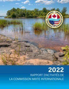 La page titre du rapport d'activits 2022 de la CMI. (Groupe CNW/Commission mixte internationale)