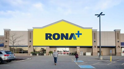 RONA is announcing the beginning of the Lowe's stores’ conversion to the RONA banner, an iconic brand that has served communities across the country since its founding in Québec in 1939. The conversions will start at the end of July 2023 and will take place over several months. The first ten Lowe’s stores to be converted, all located in Ontario. All Lowe’s stores that will be converted, will bear the brand-new RONA+ banner. (CNW Group/RONA inc.)