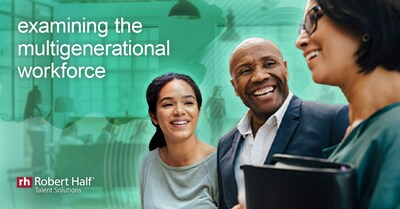 A new report from Robert Half, reveals what to know about today's multigenerational workforce.