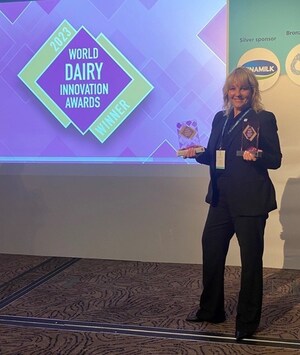 Les Producteurs laitiers du Canada décrochent deux prix prestigieux lors de la remise des World Dairy Innovation Awards