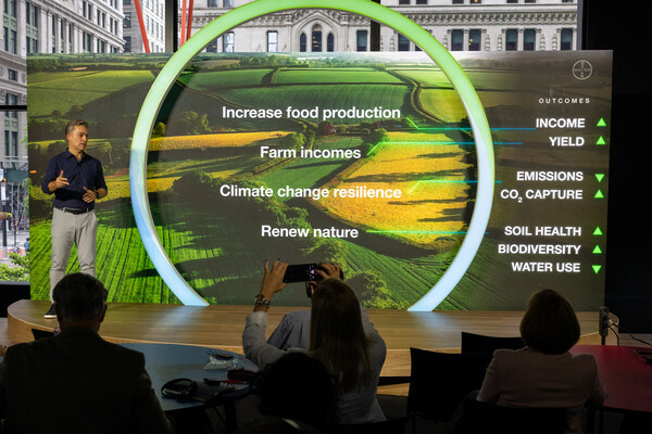 Rodrigo Santos, President of Bayer’s Crop Science Division and Member of the Board of Bayer AG at Bayer Crop Science Innovation Summit in New York