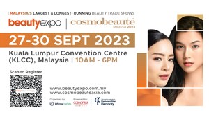 BEAUTYEXPO &amp; COSMOBEAUTÉ MALAYSIA RETURNS IN SEPTEMBER 2023, ONCE AGAIN EXCITING AND REVITALISING THE BEAUTY INDUSTRY