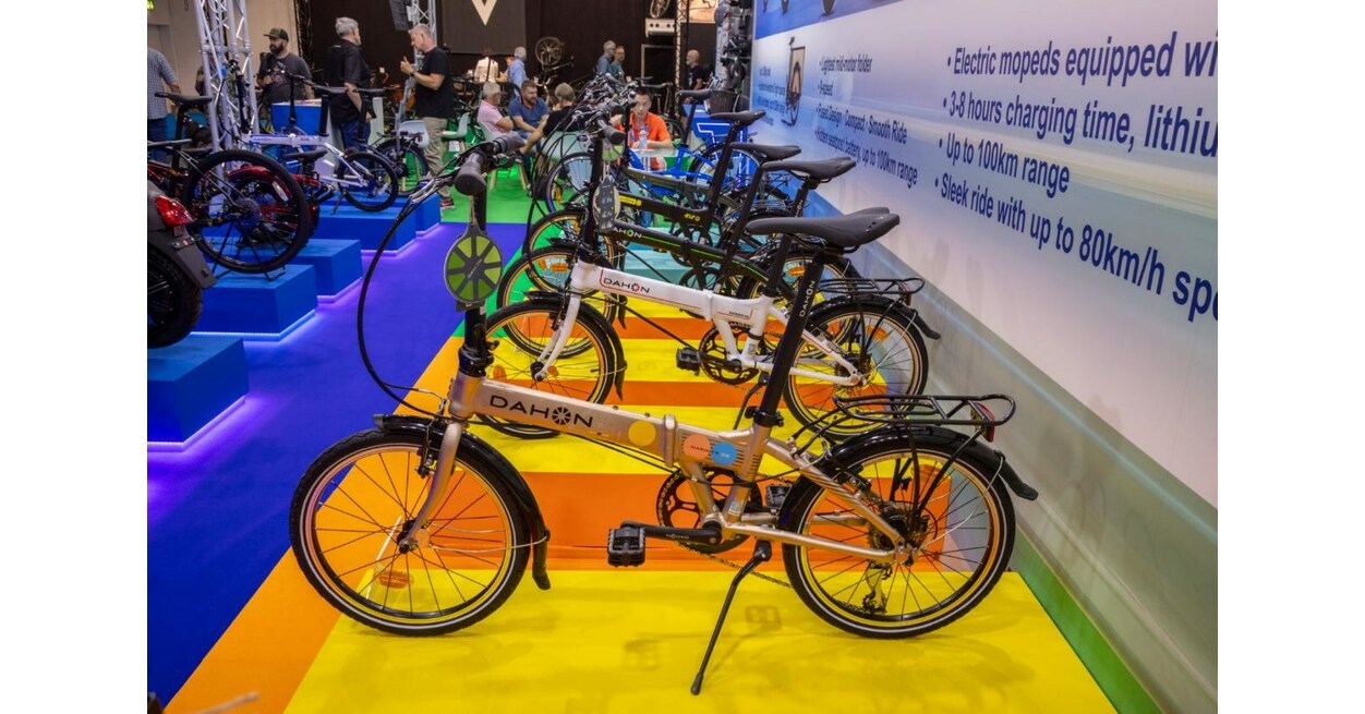 DAHON lan&ccedil;a a mais recente linha de ve&iacute;culos el&eacute;tricos na Eurobike