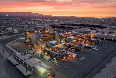 Aerial view of Sunrise facility.