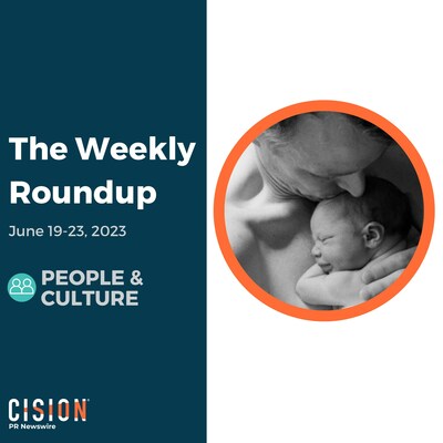 PR Newswire Weekly People & Culture Press Release Roundup, June 19-23, 2023. Photo provided by Dove Men+Care. https://prn.to/43IoFhc