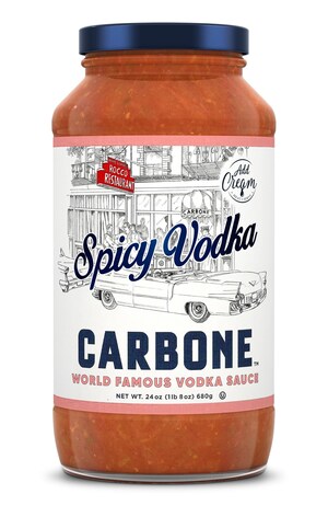 CARBONE FINE FOOD RELEASES WORLD FAMOUS SPICY VODKA SAUCE NATIONWIDE