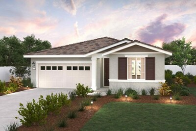 Plan One Rendering at Mountain Bridge North | New Homes in San Jacinto, CA by Century Communities