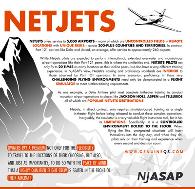 NJASAP Challenges Quality of NetJets Training Program WeeklyReviewer