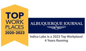 Indica Labs Is Named a Top Workplace by the Albuquerque Journal for the Fourth Year Running